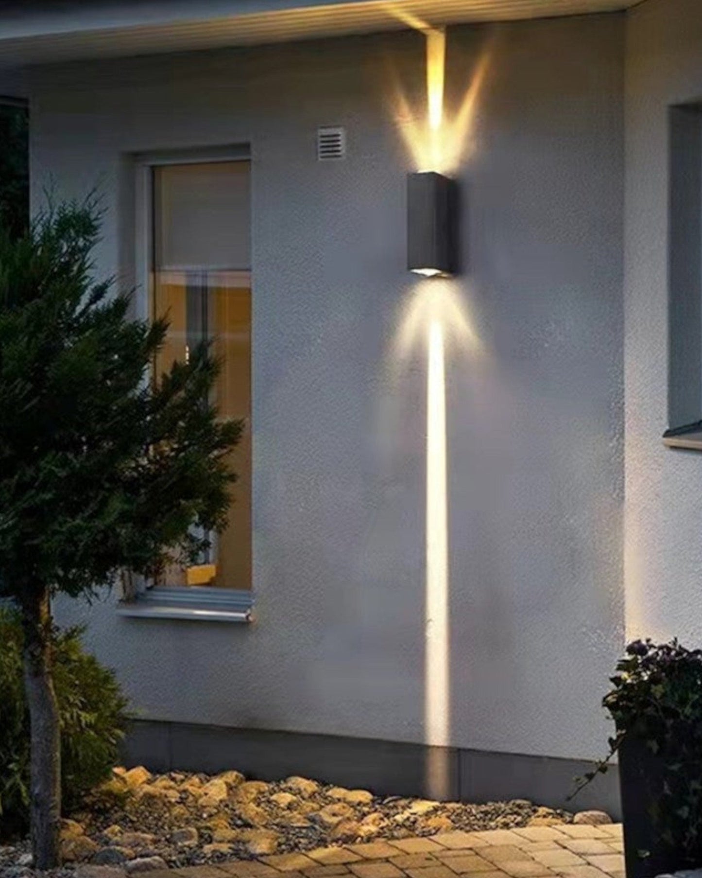 AeroGlow – Moderne LED Buitenwandlamp