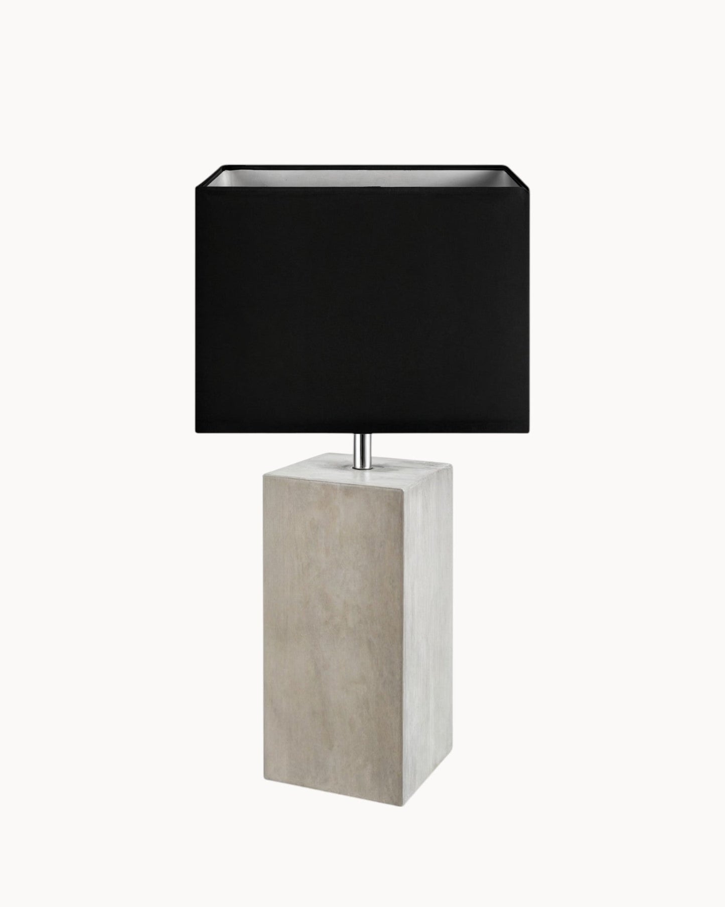 Brik – Tafellamp van Beton in Antraciet (E27 LED)