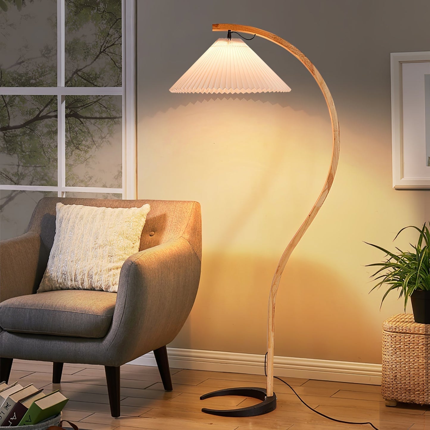 Caprella – Scandinavische booglamp in retro design