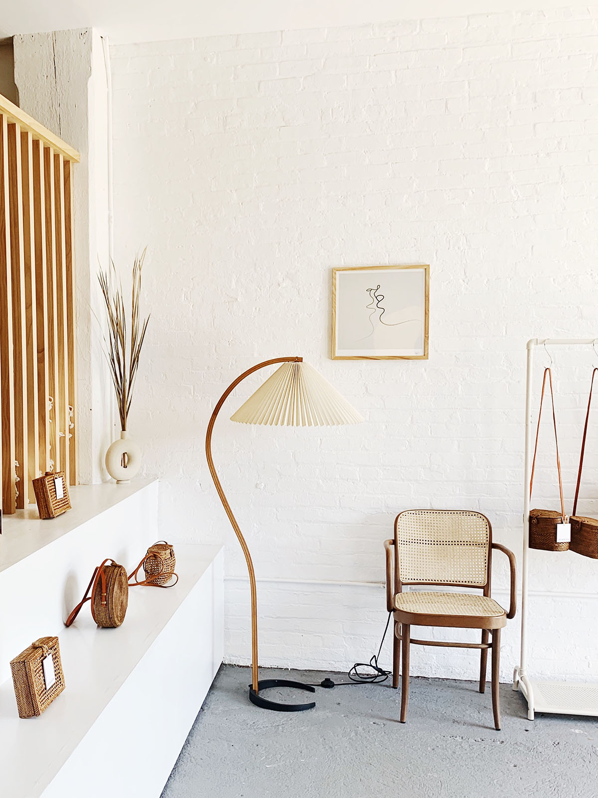 Caprella – Scandinavische booglamp in retro design