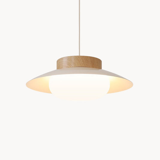Sienna Hanglamp – Crème, Modern Design, Ø30 cm, LED