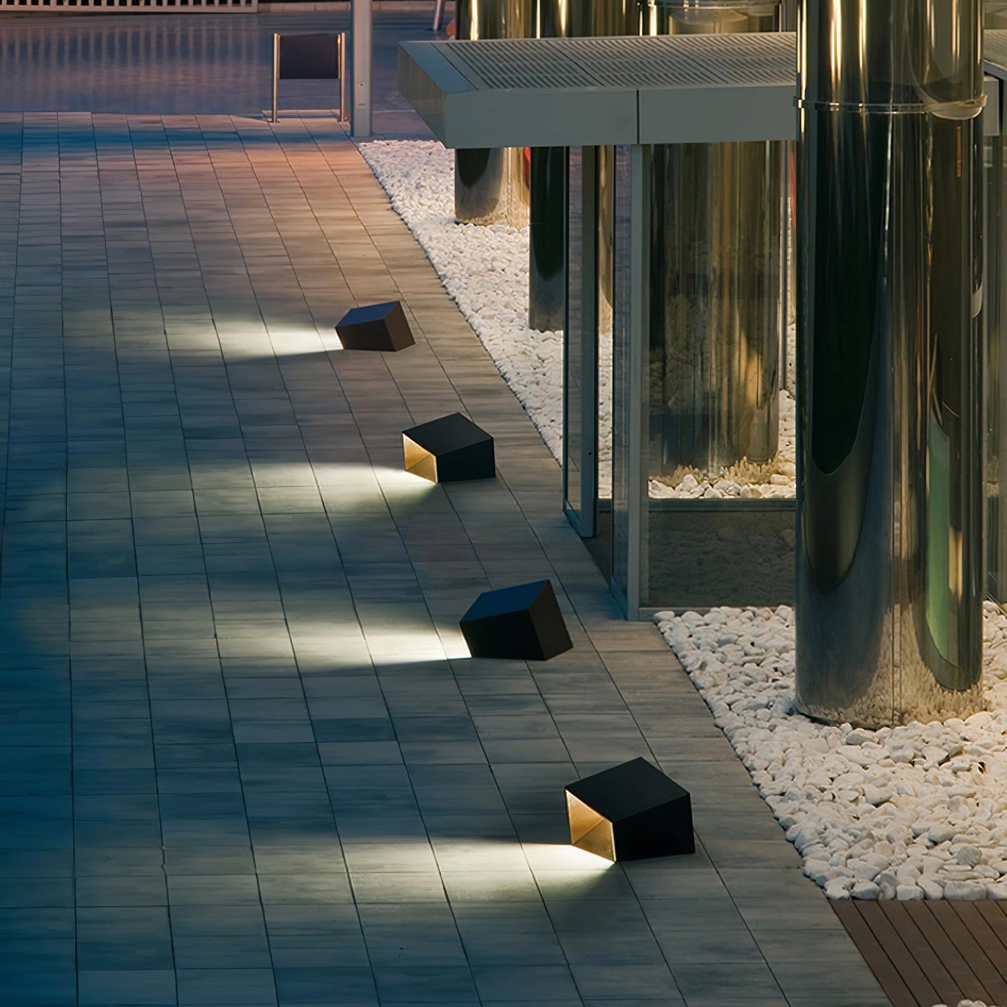 Cube Garden Solar Lamp – Stijlvolle Solar Tuinlamp in Kubusvorm