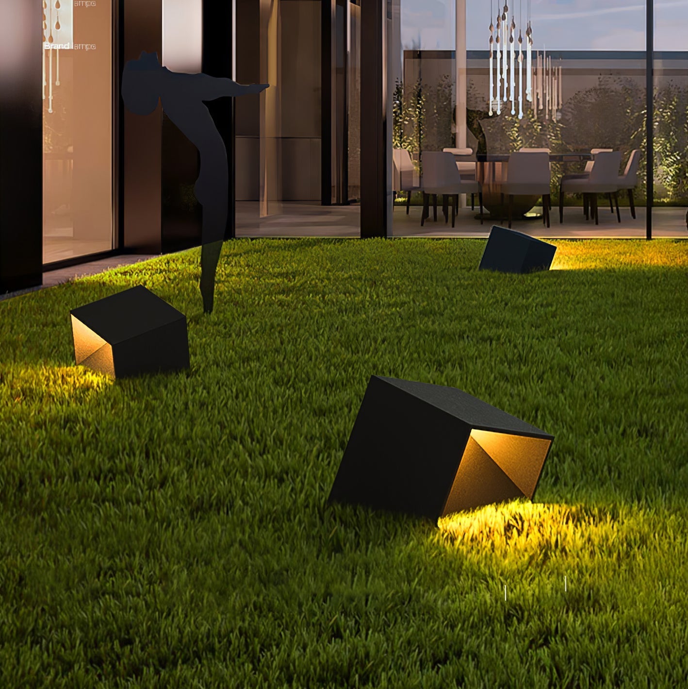 Cube Garden Solar Lamp – Stijlvolle Solar Tuinlamp in Kubusvorm
