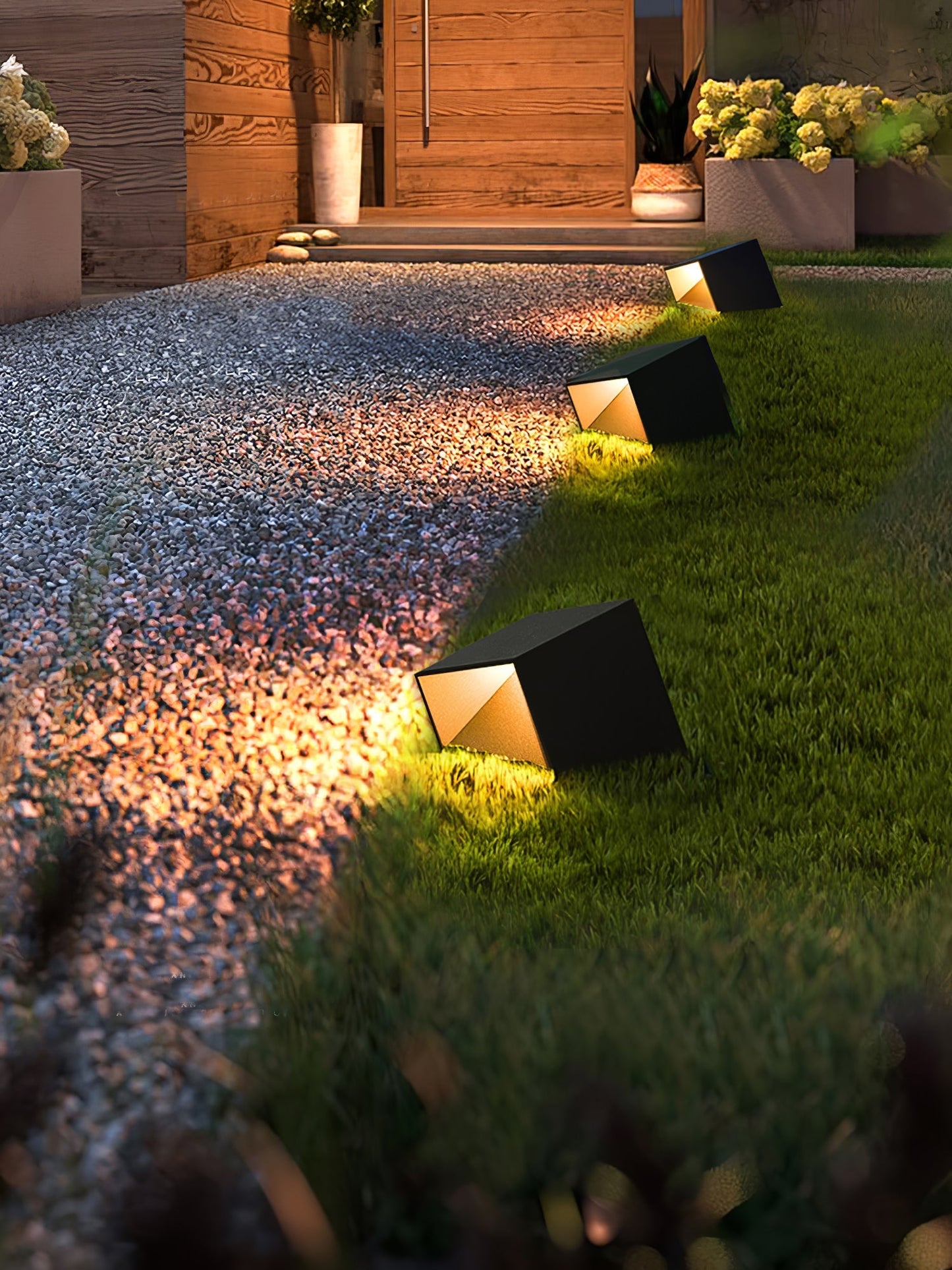 Cube Garden Solar Lamp – Stijlvolle Solar Tuinlamp in Kubusvorm