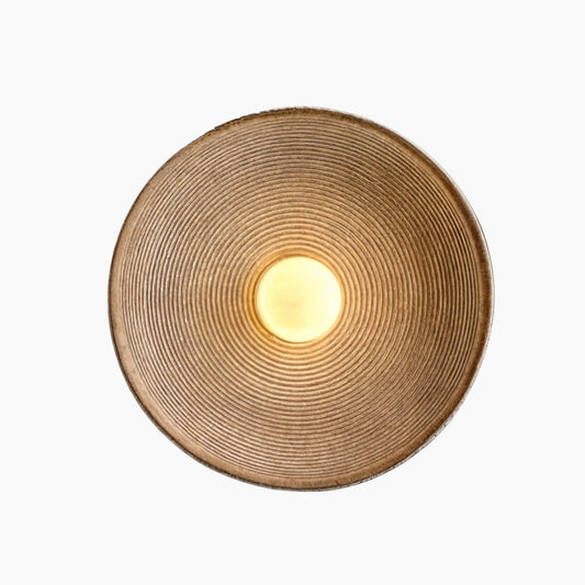 Velario - Retro wandlamp met matglazen kap