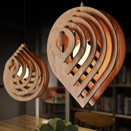 NovaWood – Moderne houten pendellamp