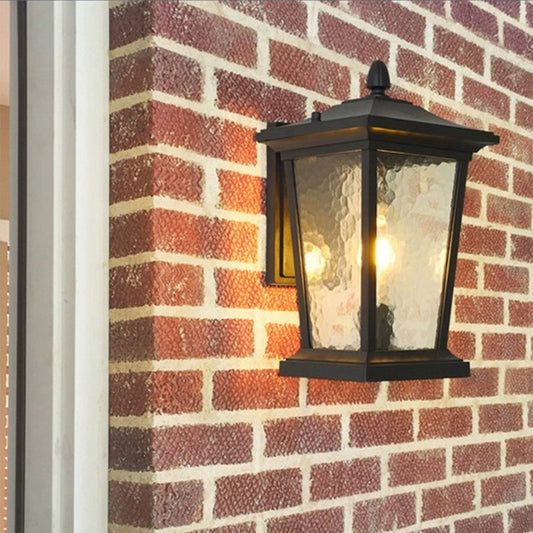 FarmGlow – Waterdichte Glazen Buitenwandlamp voor Tuin en Terras