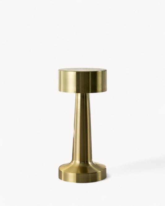 Aurora – Draadloze LED Tafellamp in Goud & Vintage Design