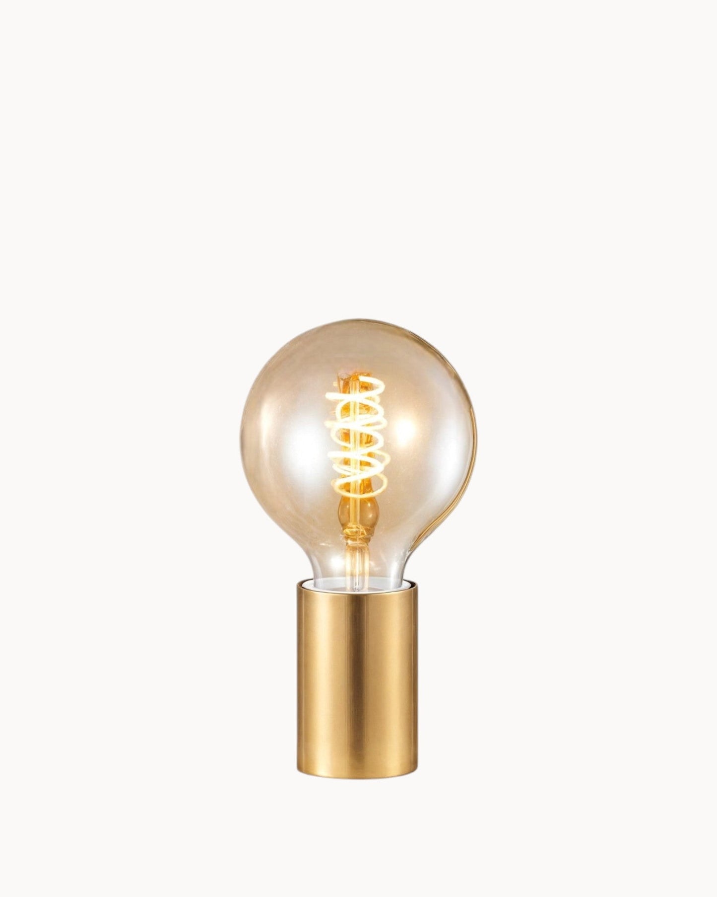 Luma – Moderne Gouden Tafellamp (10x10x9 cm)