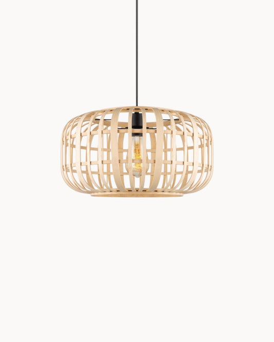 Nomad Boho Hanglamp – Bamboe, 40x126 cm