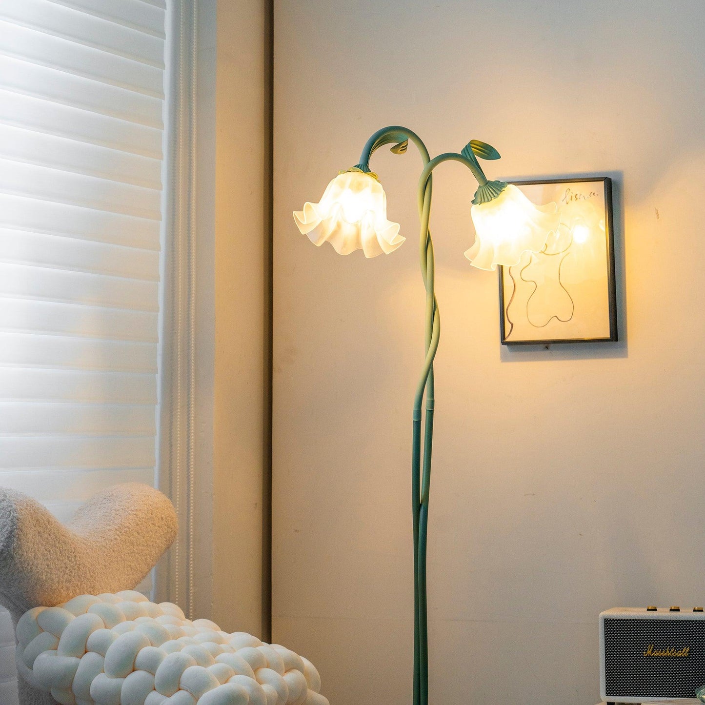 Callora – Staande lamp met elegante calla-bloemvorm