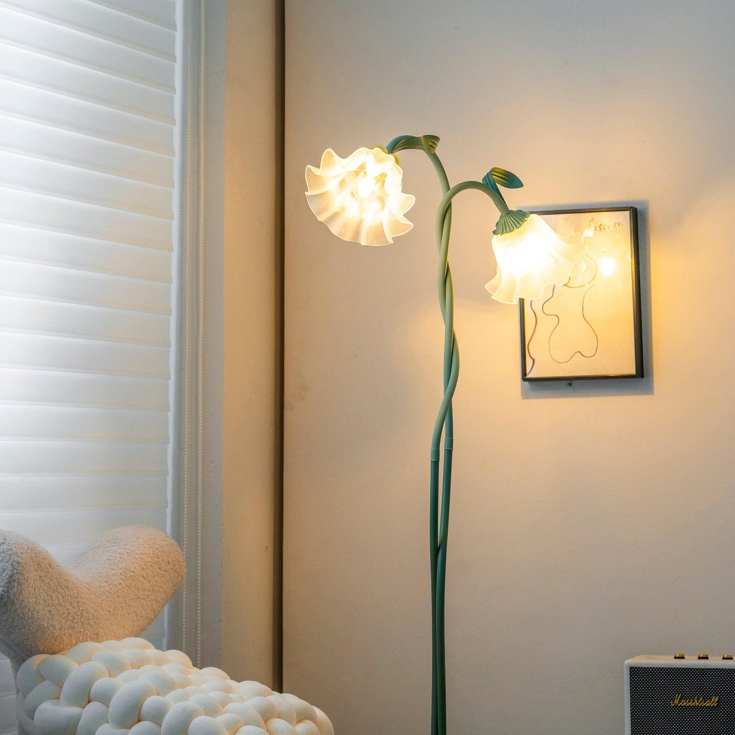 Callora – Staande lamp met elegante calla-bloemvorm