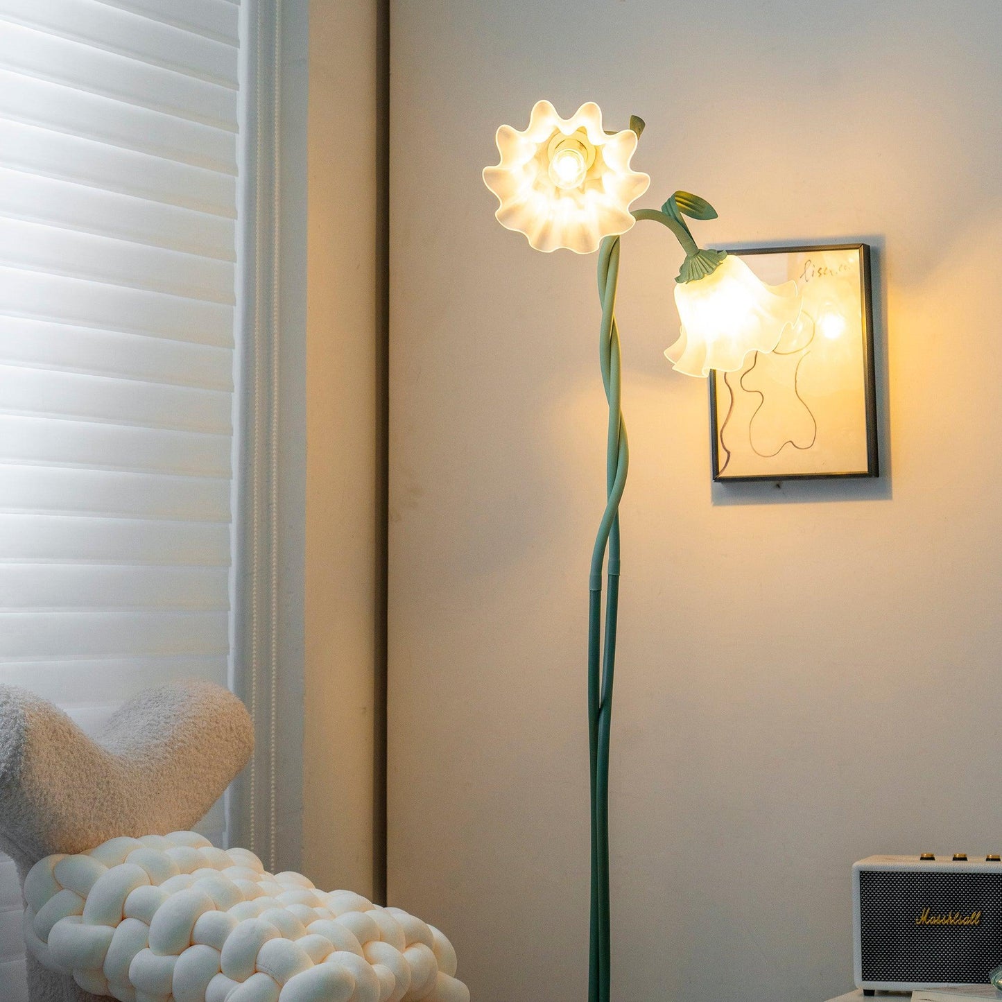 Callora – Staande lamp met elegante calla-bloemvorm