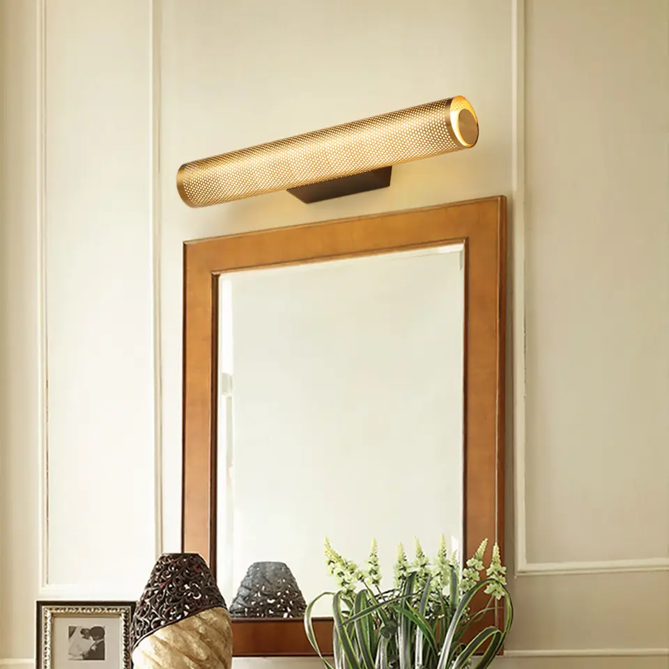 Aurelio - Luxueuze gouden wandlamp in Art Deco-stijl