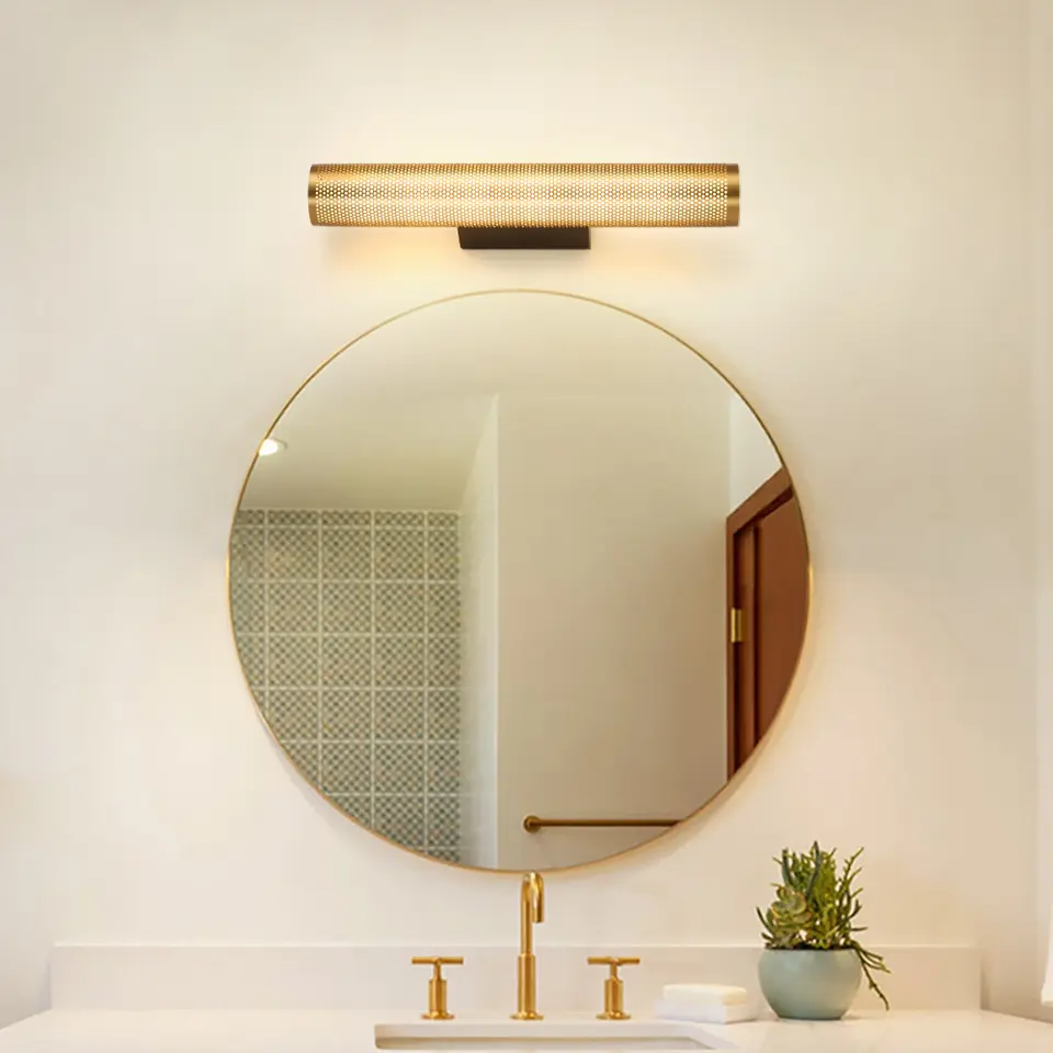 Aurelio - Luxueuze gouden wandlamp in Art Deco-stijl