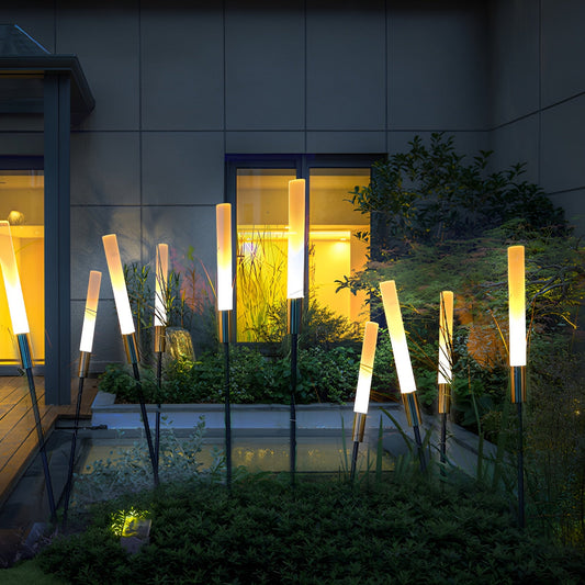 AuraShine – Strakke solar buitenlampen met moderne uitstraling