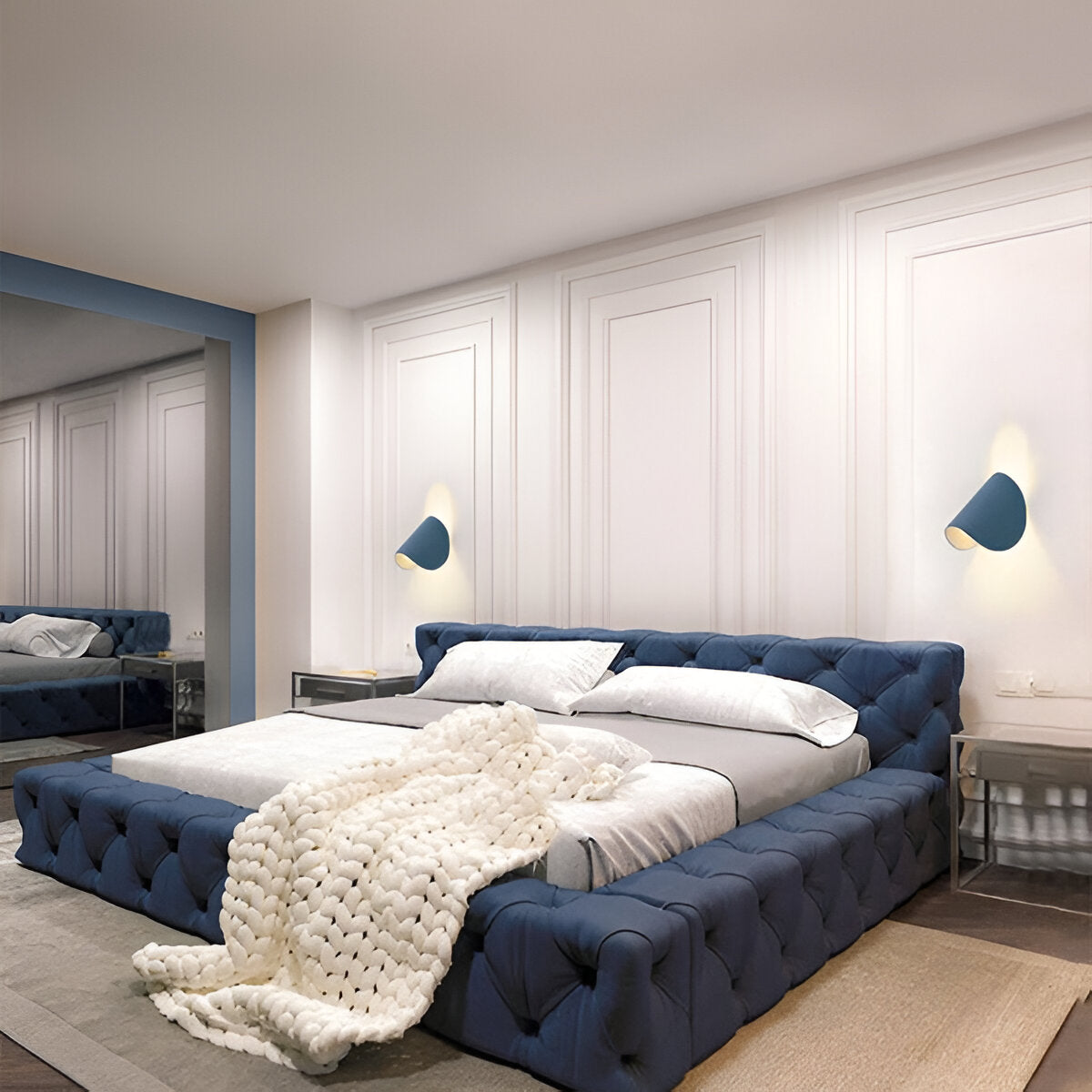 LumoTurn – Draaibare design-wandlamp van metaal