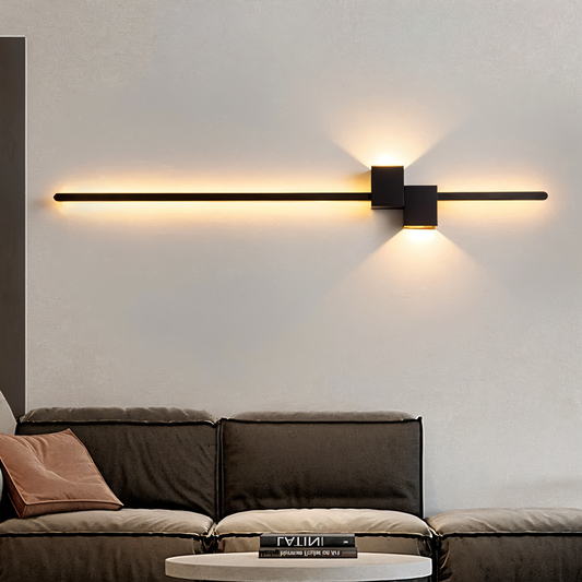 NoirRay – Slanke LED-wandlamp in minimalistisch design