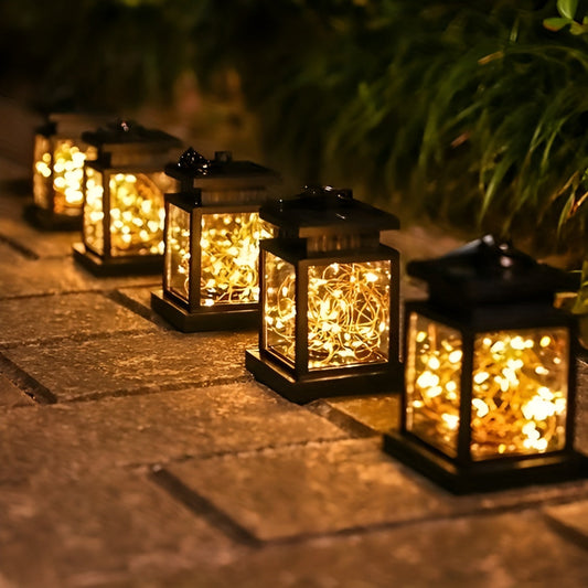 GlowLuma – Sfeervolle solar gloeilamp met dubbele zonnepanelen