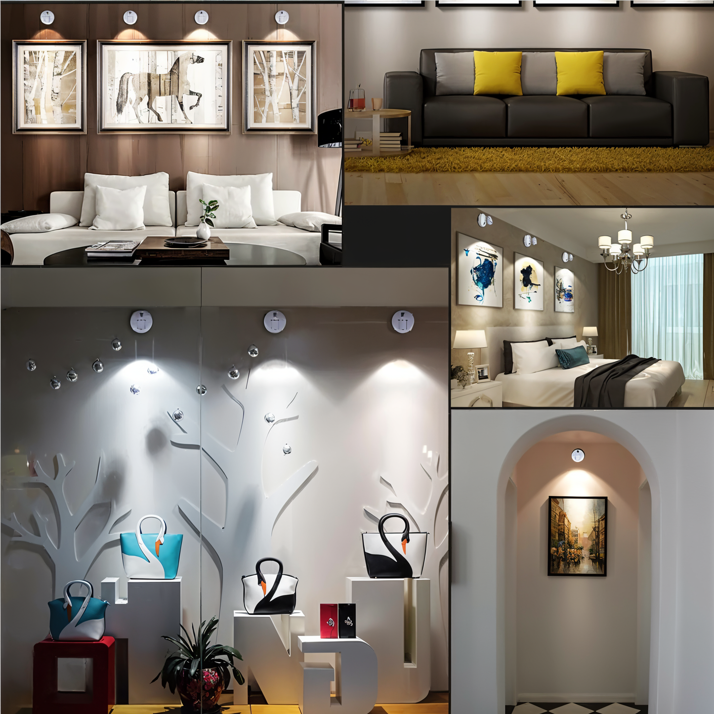 SpotLuxe – Dimbare LED-Strahler met Draadloze Akzentverlichting