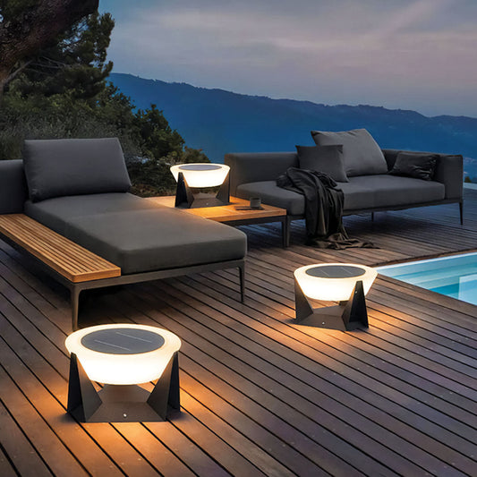 SolarLuxe – Moderne Solar Vloerlamp met Verstelbare Hoogte