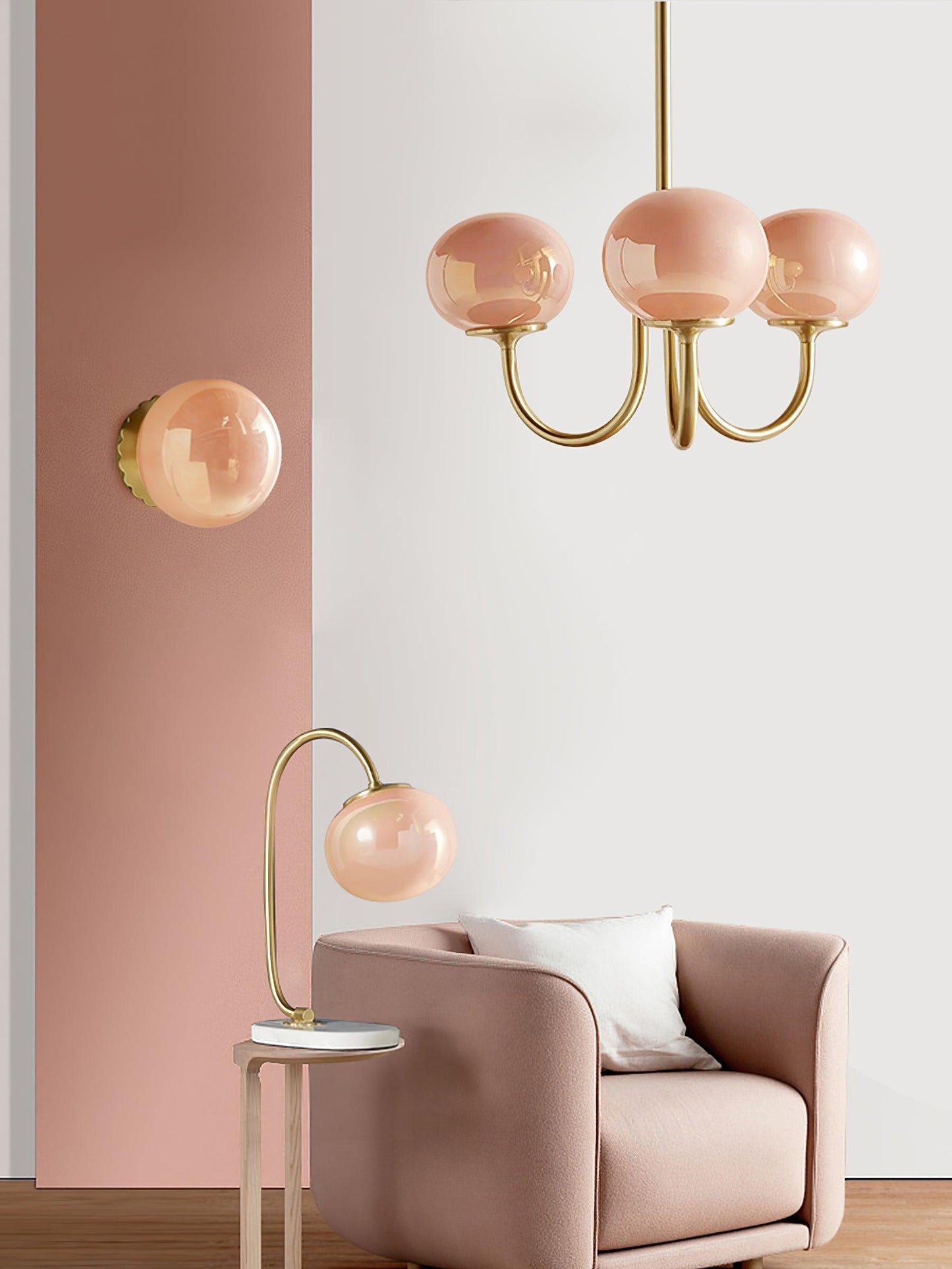 Nuvila – Speelse kroonluchter met marshmallow-look in wolkachtig design