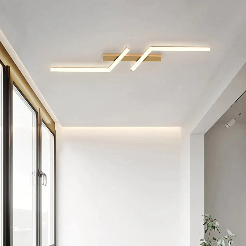 LineaBright – Moderne LED Plafondlamp met Strakke Lijnen