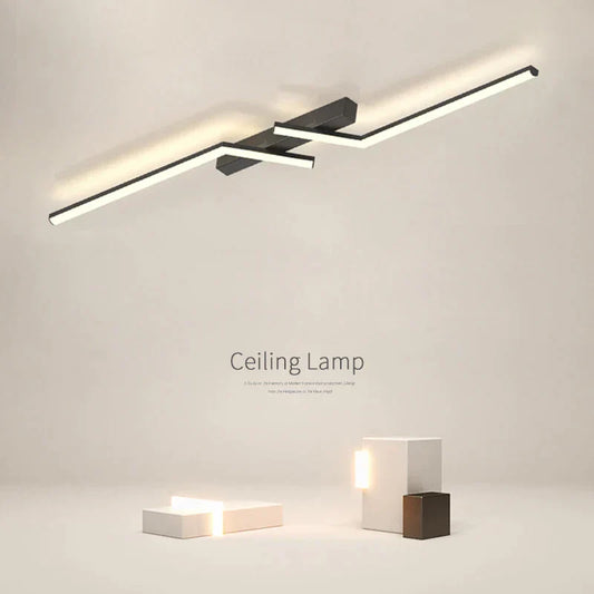 LineaBright – Moderne LED Plafondlamp met Strakke Lijnen