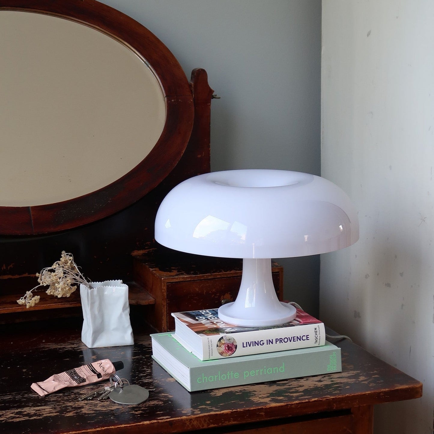 AuraShroom – Moderne LED Tafellamp in Paddestoelvorm