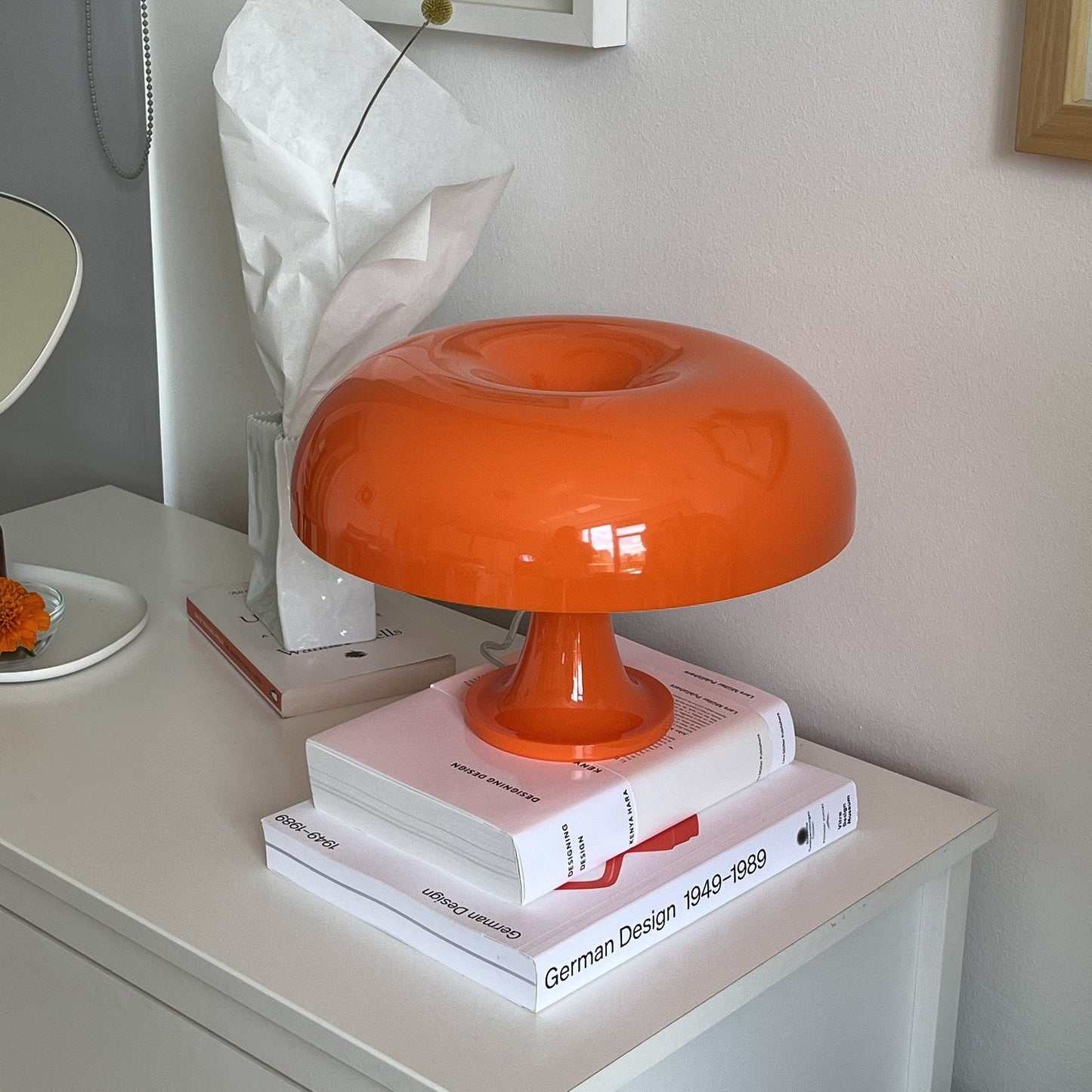 AuraShroom – Moderne LED Tafellamp in Paddestoelvorm