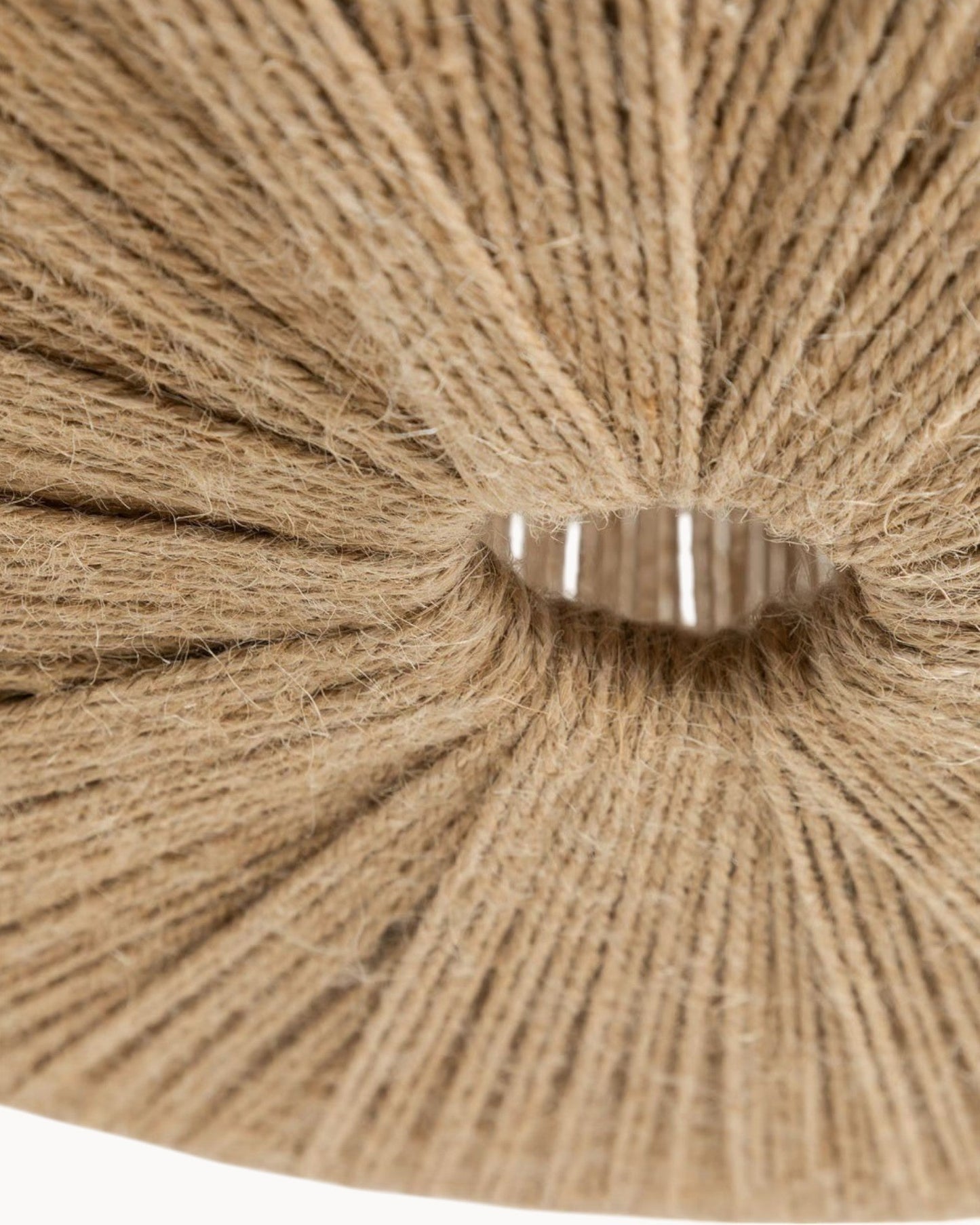 Zalora – Plafondlamp van Natuurtouw – Bruin Jute Touw – 20W, E27