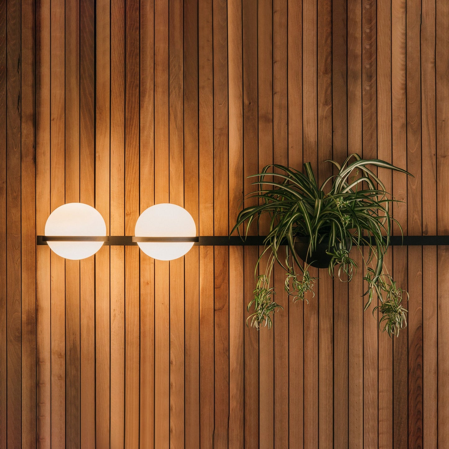 AuroraGlow – Elegante Solar-Wandlamp voor Buiten