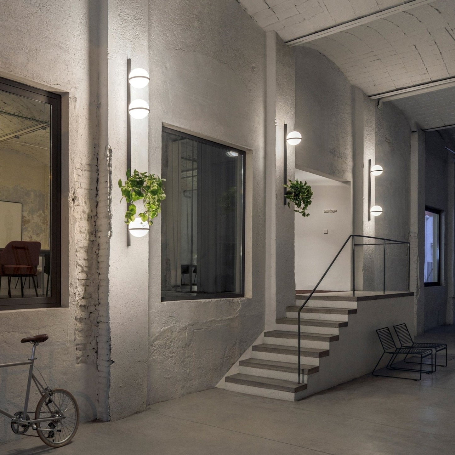 AuroraGlow – Elegante Solar-Wandlamp voor Buiten