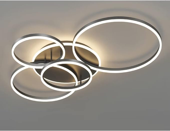 NoirGlow – Moderne Zwarte Plafondlamp