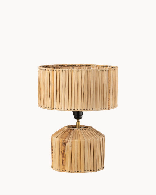Nayla – Bamboe Tafellamp met Natuurlijk Design