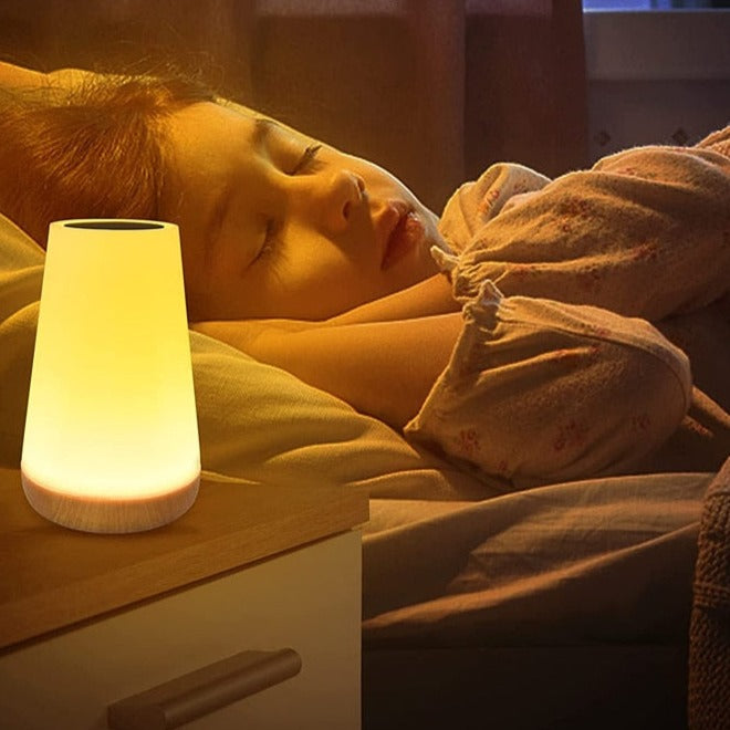 LumosTouch – Draadloze Oplaadbare Nachtlamp met Touch Sensor