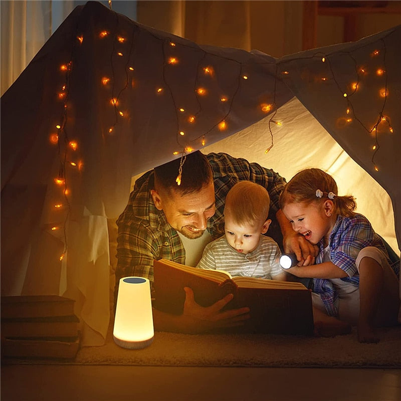 LumosTouch – Draadloze Oplaadbare Nachtlamp met Touch Sensor