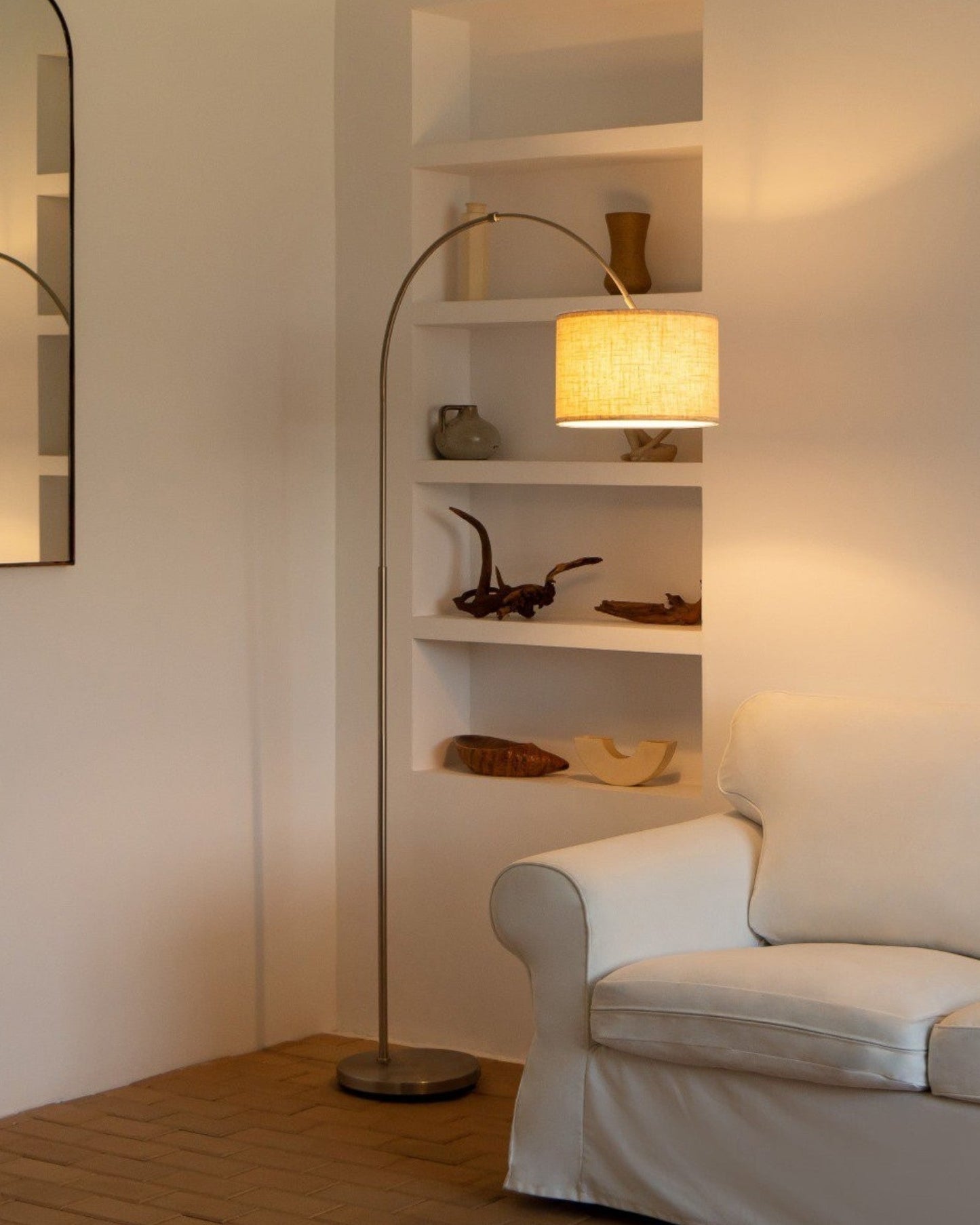 DukeGlow – Moderne Boog Vloerlamp