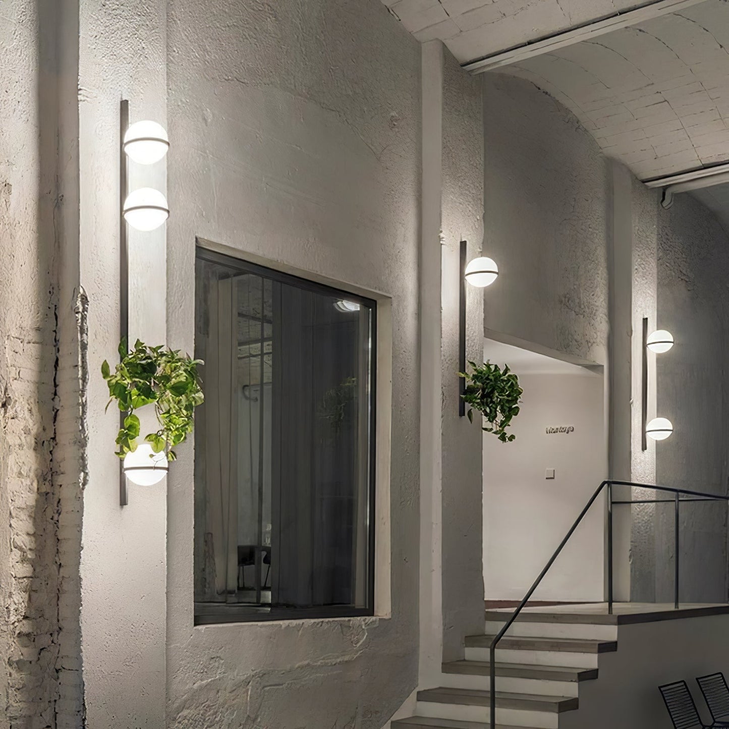 AuroraGlow – Elegante Solar-Wandlamp voor Buiten