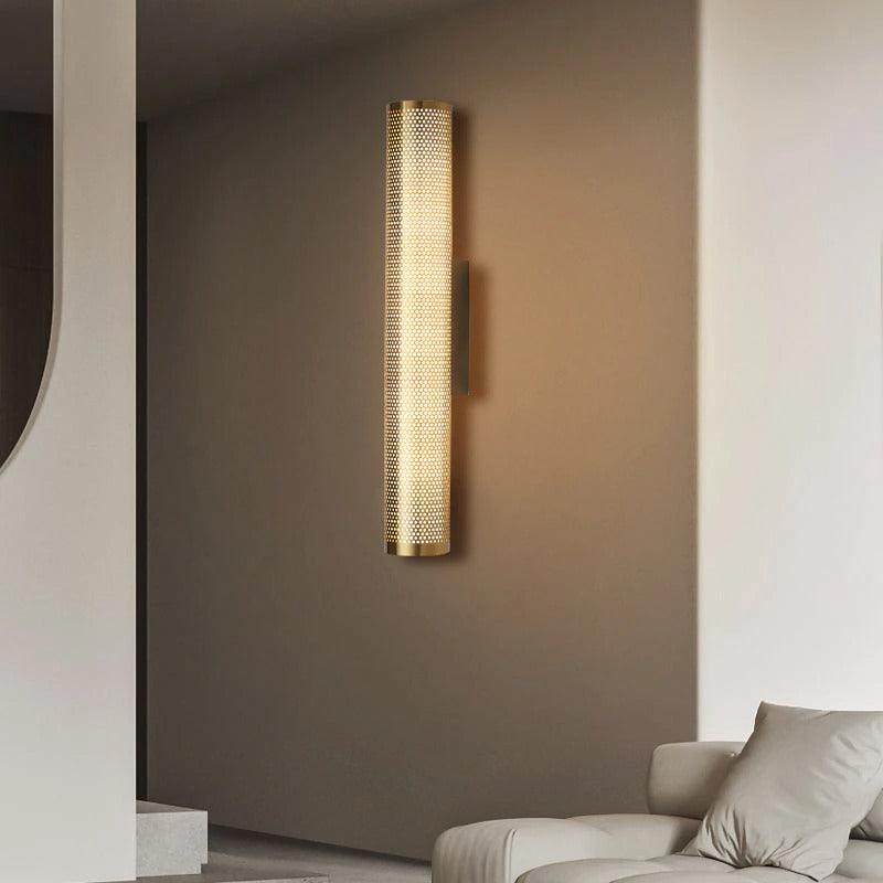 Aurelio - Luxueuze gouden wandlamp in Art Deco-stijl