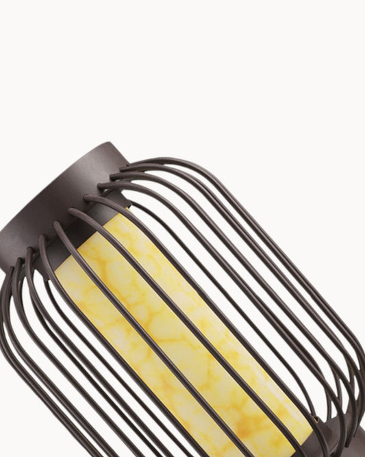 Solara – Buitenlamp van Bruin Metaal