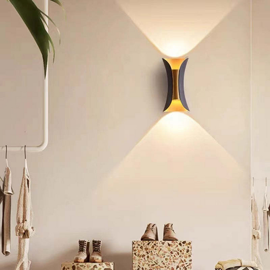 Lumora – Waterdichte LED Aluminium Wandleuchte voor Buiten