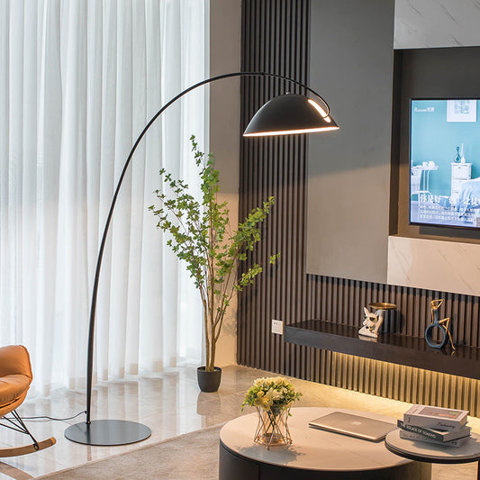IronGlow – Moderne Stalen Vloerlamp