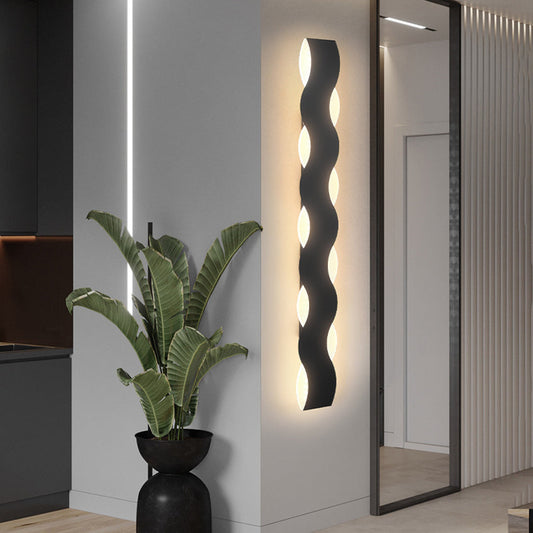 WaveLight – Golvende Wandleuchte voor Buiten