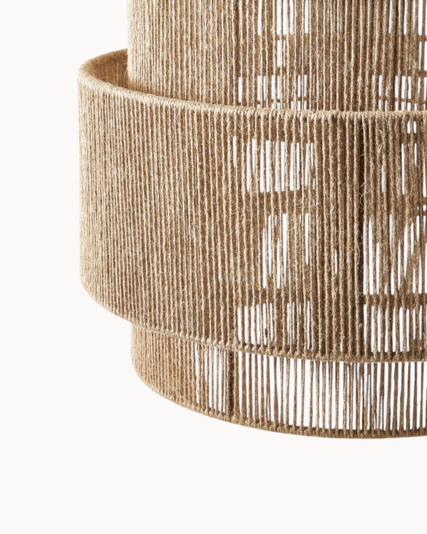 Elara Hanglamp – Jute met Natuurlijk Uiterlijk, Ø30 cm, H45 cm
