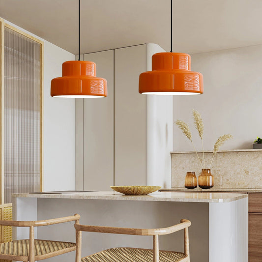 Orange Deco Pendelleuchte