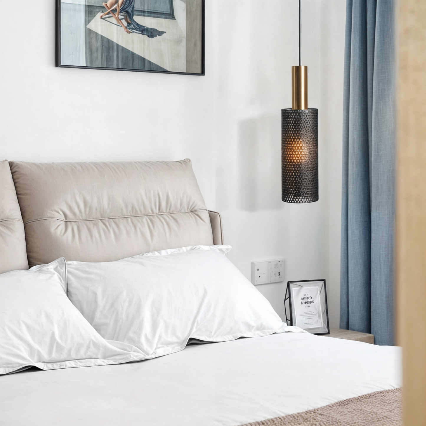 Elina Hanglamp – Modern Metaaldesign, Verstelbare Kabel, E27-LED Compatibel