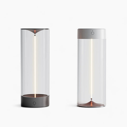 Zylora – Cilindervormige Tafellamp met Magnetische Lichtstrip