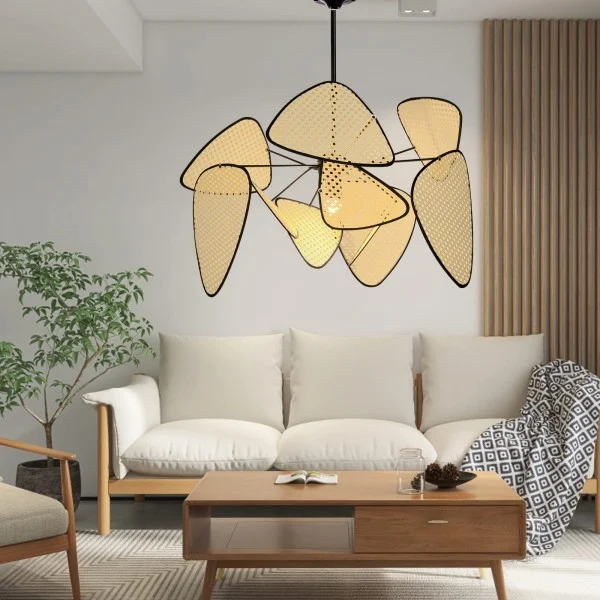 Noa Hanglamp – Natuurlijke Cannage Look, Tijdloos Design