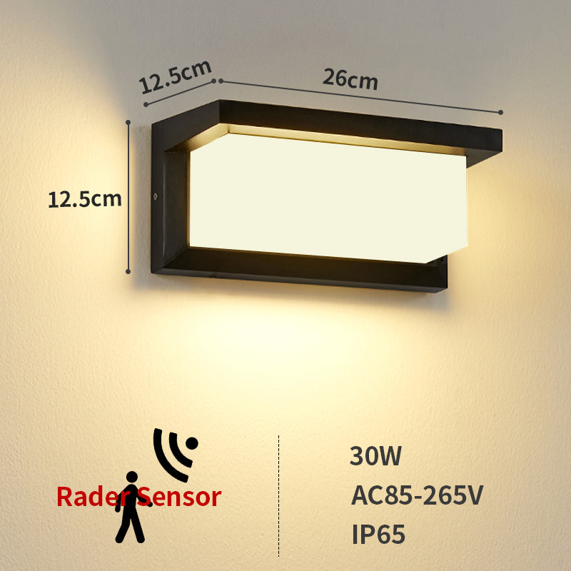 MotionGuard – Wandleuchte met Bewegingssensor voor Buiten